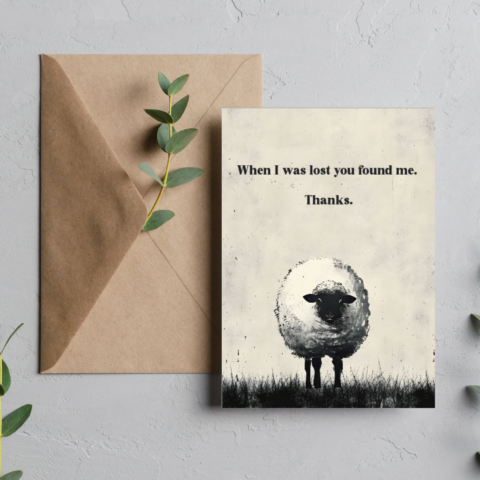 Lost Sheep JW Card